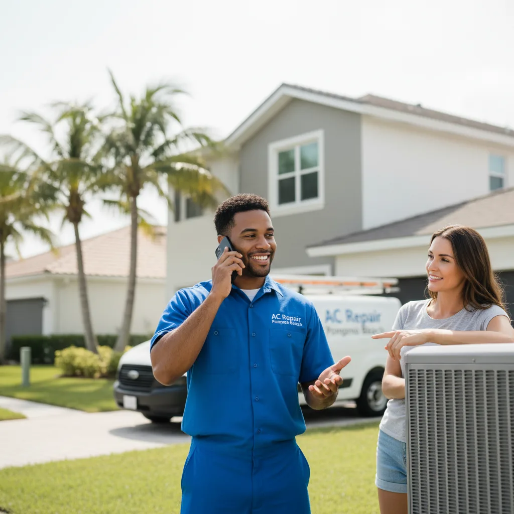 AC Repair Pompano Beach customer support in Southampton